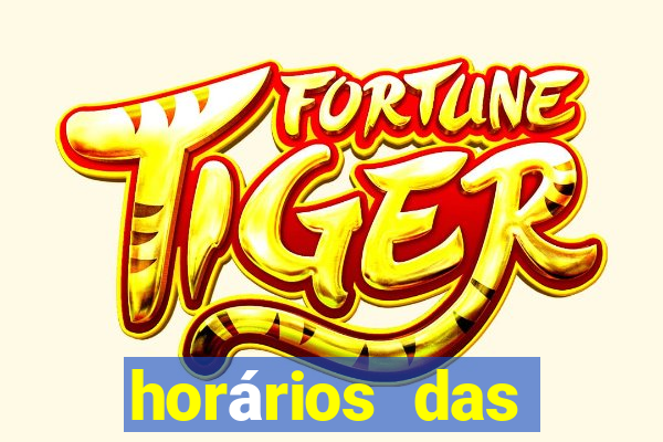 horários das plataformas de jogos