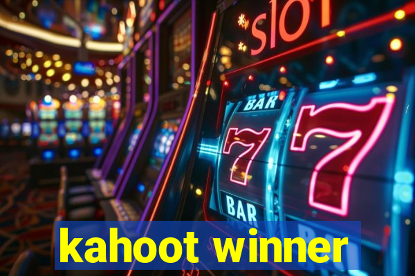 kahoot winner