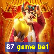 87 game bet