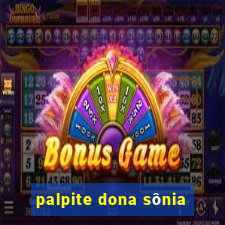 palpite dona sônia