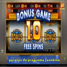 garotas de programa jacobina