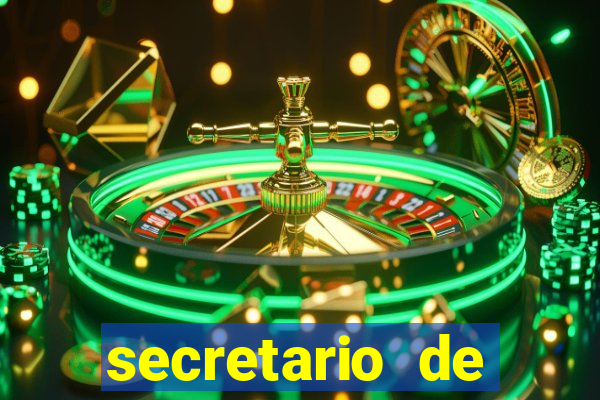 secretario de esporte salario