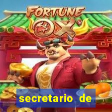 secretario de esporte salario