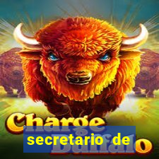 secretario de esporte salario