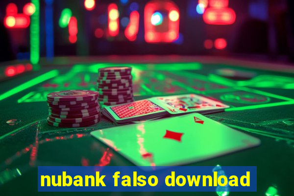 nubank falso download