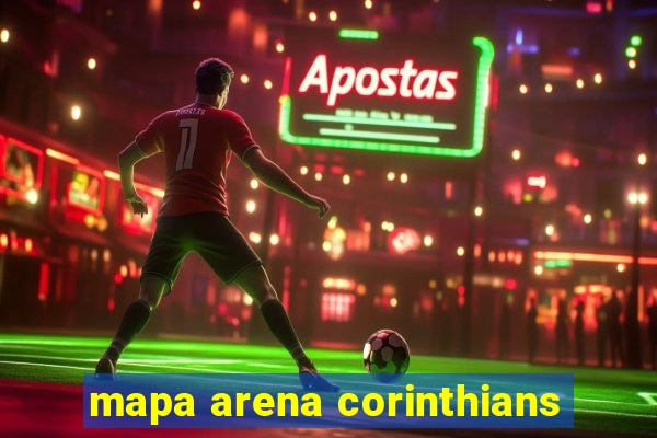 mapa arena corinthians