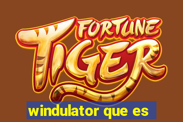 windulator que es