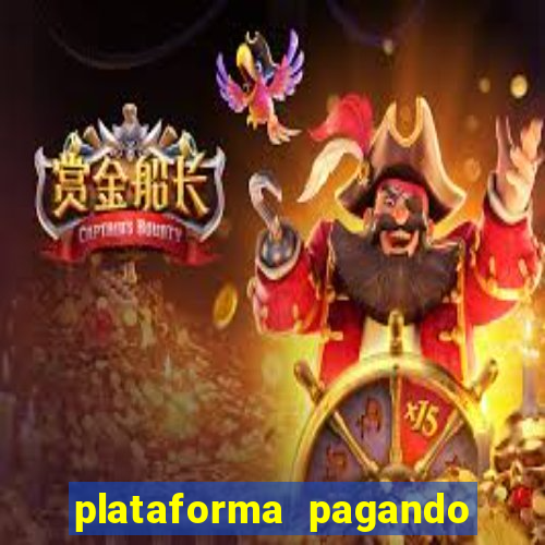 plataforma pagando fortune tiger