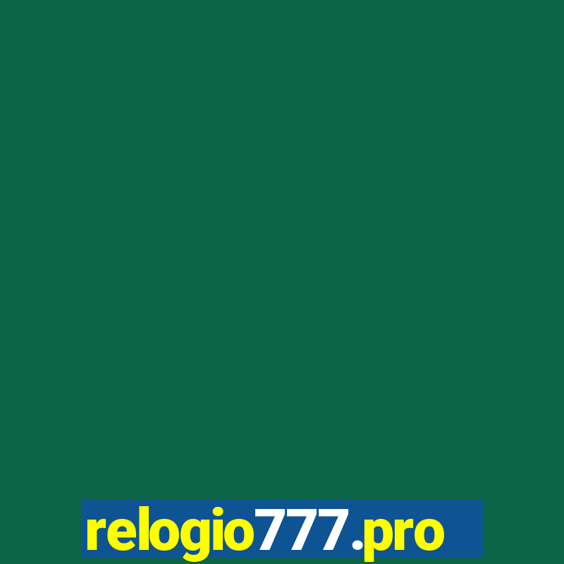 relogio777.pro