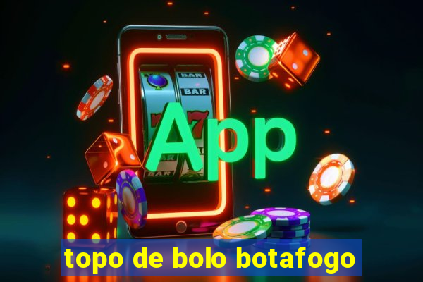 topo de bolo botafogo