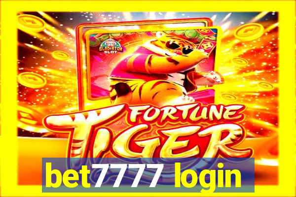 bet7777 login