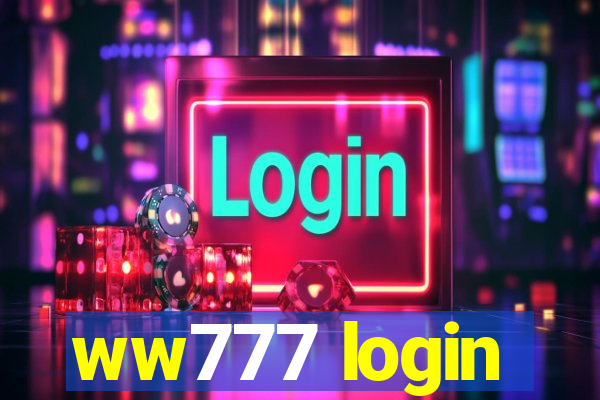 ww777 login