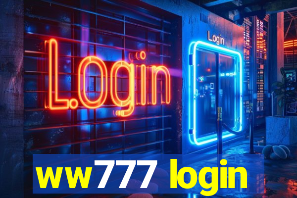 ww777 login