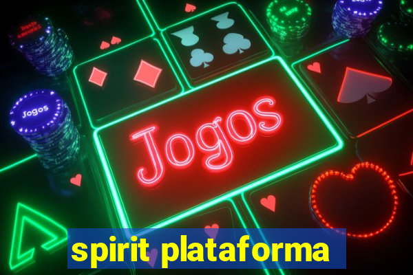 spirit plataforma