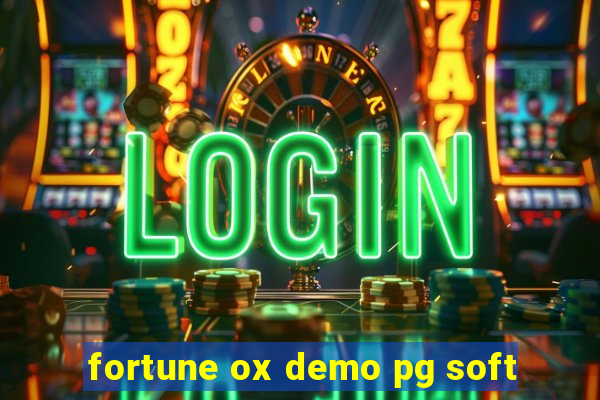 fortune ox demo pg soft