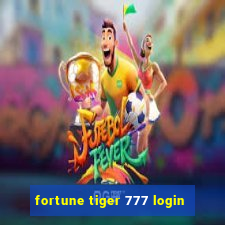 fortune tiger 777 login