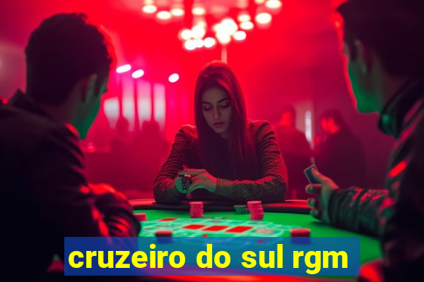 cruzeiro do sul rgm