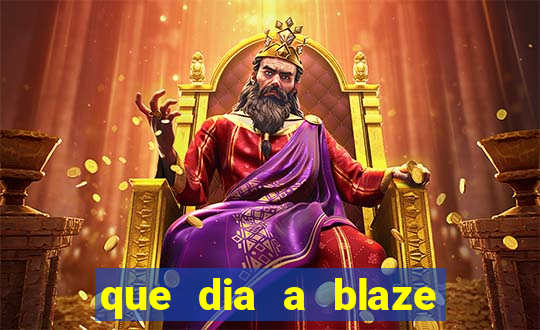 que dia a blaze paga o cashback