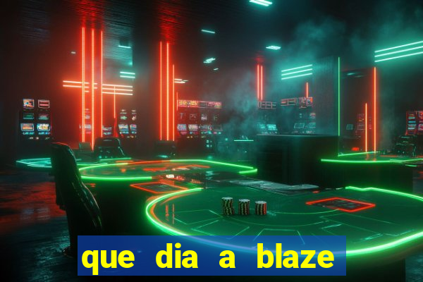 que dia a blaze paga o cashback