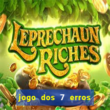 jogo dos 7 erros para manipuladores de alimentos