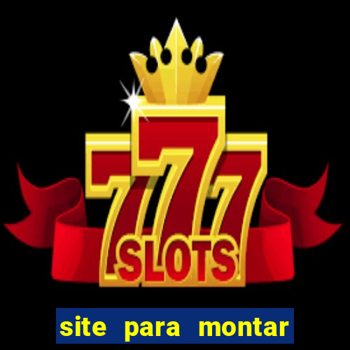 site para montar time de futebol