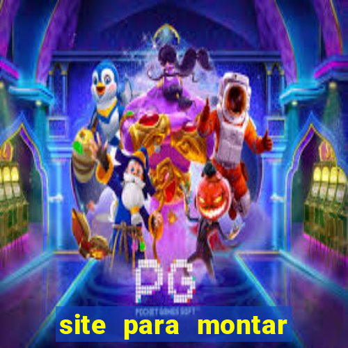 site para montar time de futebol