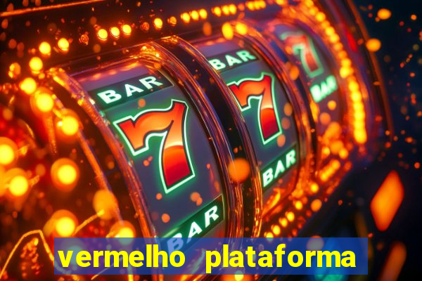 vermelho plataforma de jogos