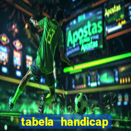 tabela handicap asiatico escanteios