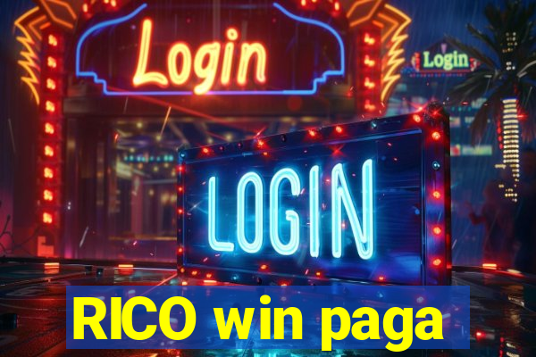 RICO win paga