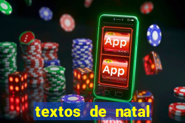 textos de natal para leitura