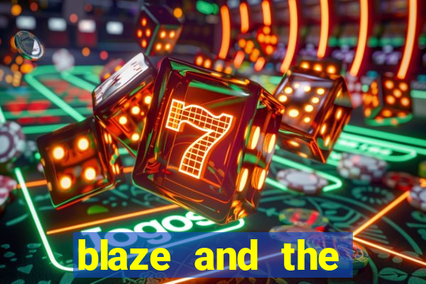 blaze and the monster machines logo font