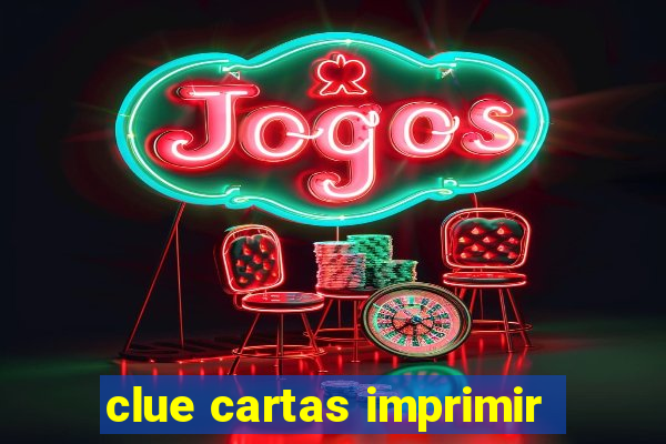 clue cartas imprimir