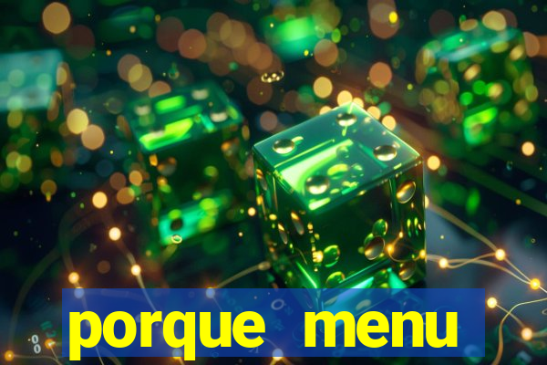 porque menu selvagem acabou