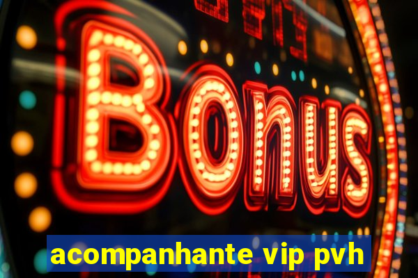 acompanhante vip pvh