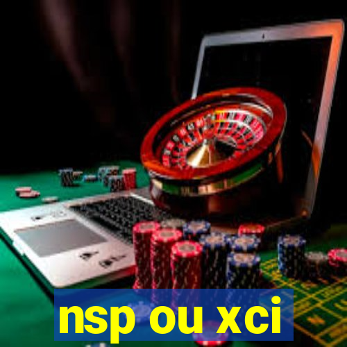 nsp ou xci