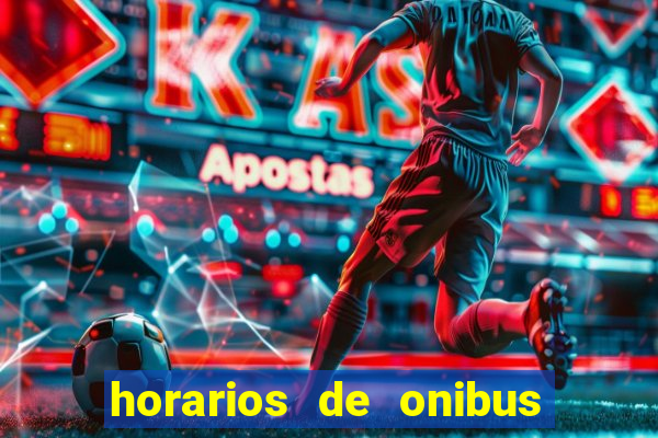 horarios de onibus cassino cidade nova