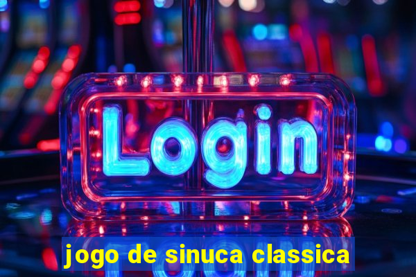 jogo de sinuca classica