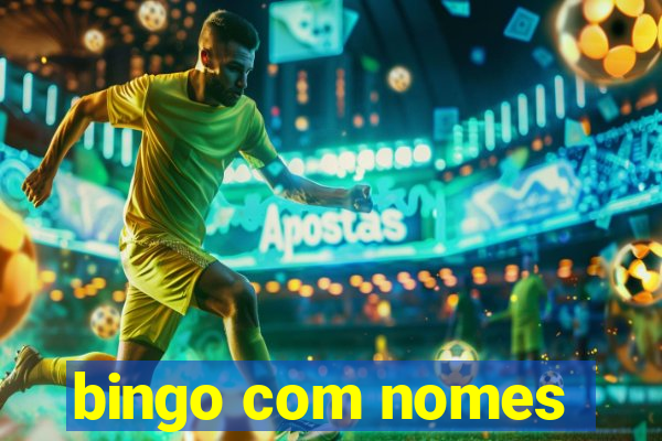 bingo com nomes