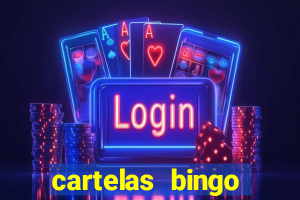 cartelas bingo bingo de palavras para imprimir