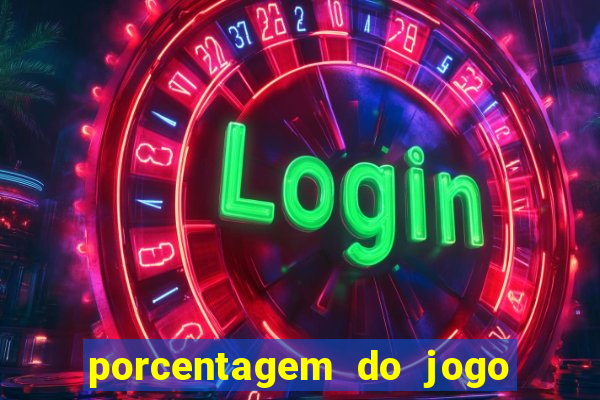 porcentagem do jogo fortune tiger