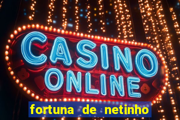 fortuna de netinho de paula