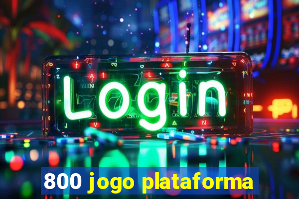 800 jogo plataforma