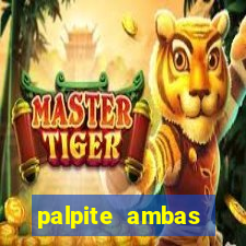 palpite ambas marcam hoje