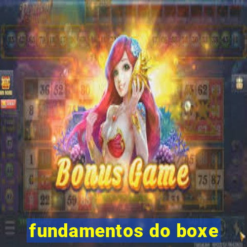 fundamentos do boxe