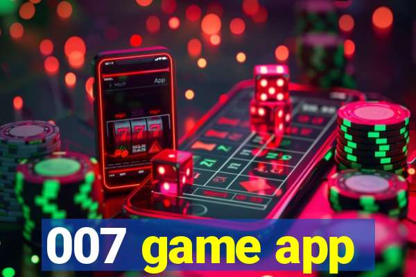 007 game app