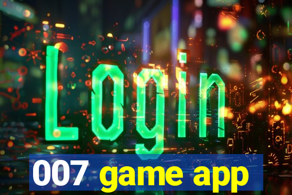 007 game app