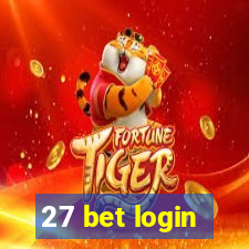 27 bet login