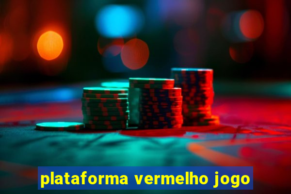 plataforma vermelho jogo