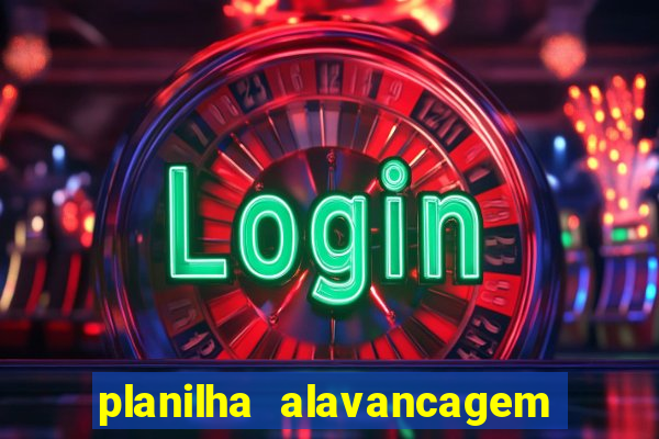 planilha alavancagem de banca