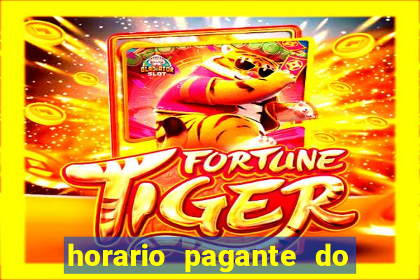 horario pagante do fortune tiger